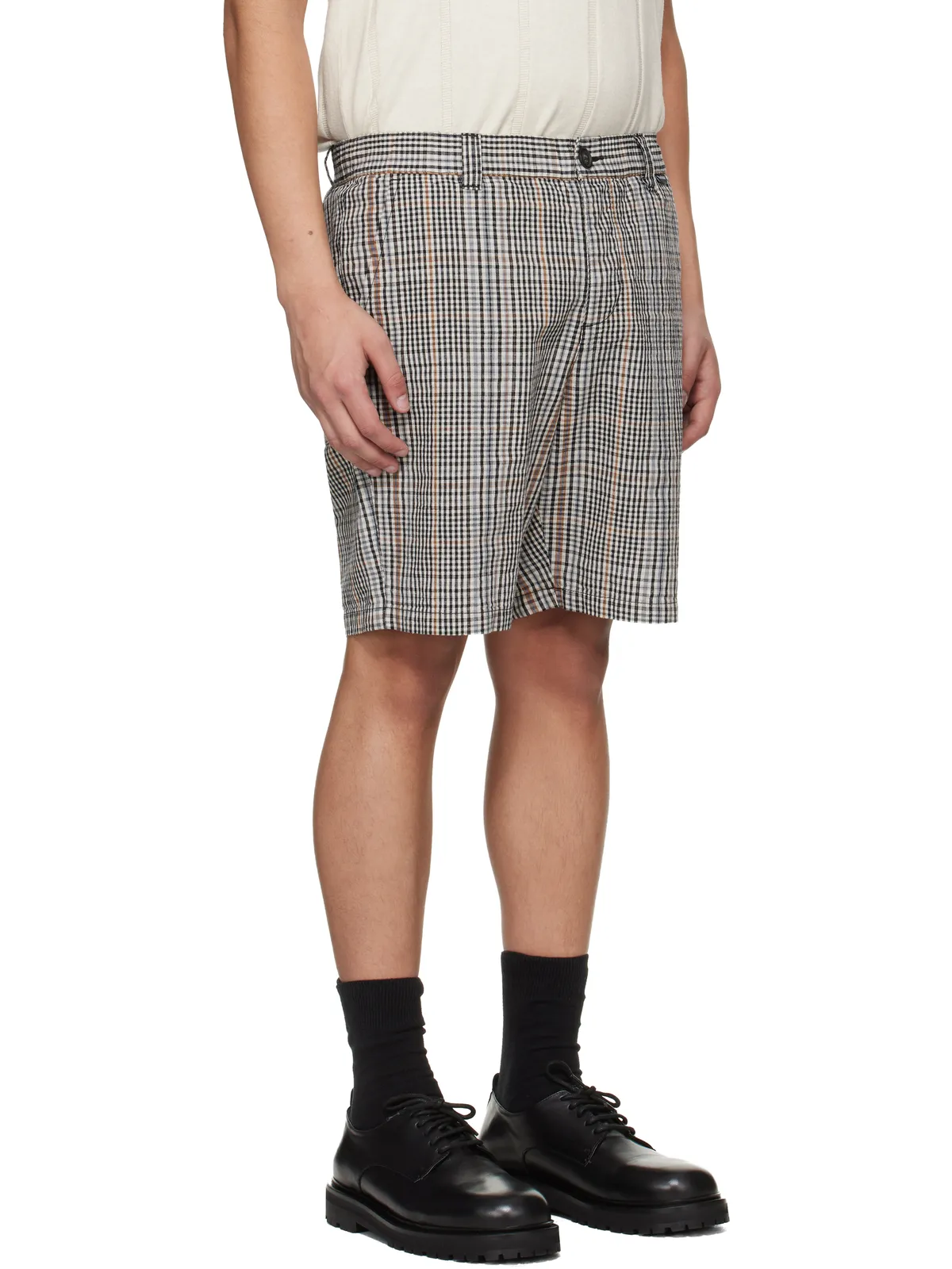 Barbour Fife Checked ショートパンツ - 画像2