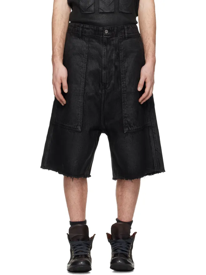 DET BLEV SENT DET BLEV SENT Fatigue ワックス ショートパンツの商品画像