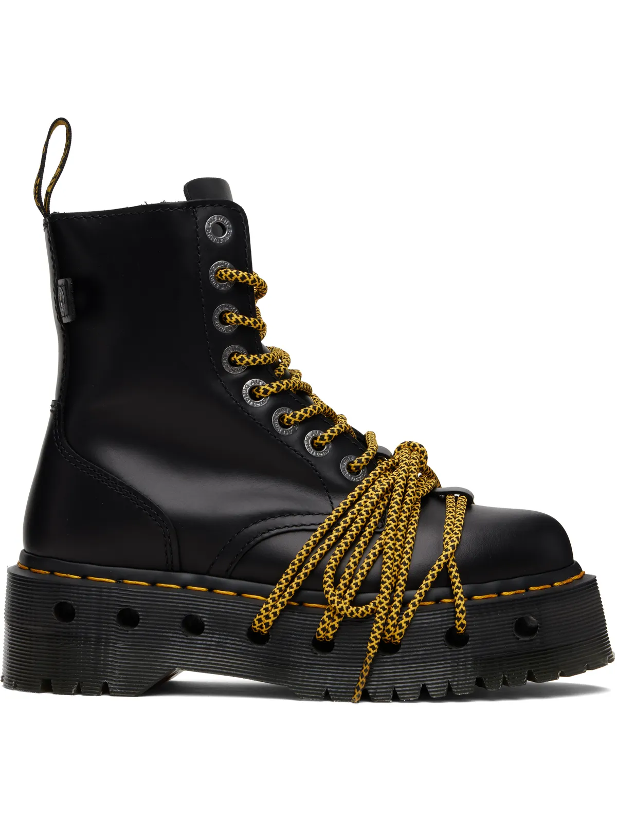Dr. Martens Jadon XL レザー プラットフォーム ブーツ - 画像1