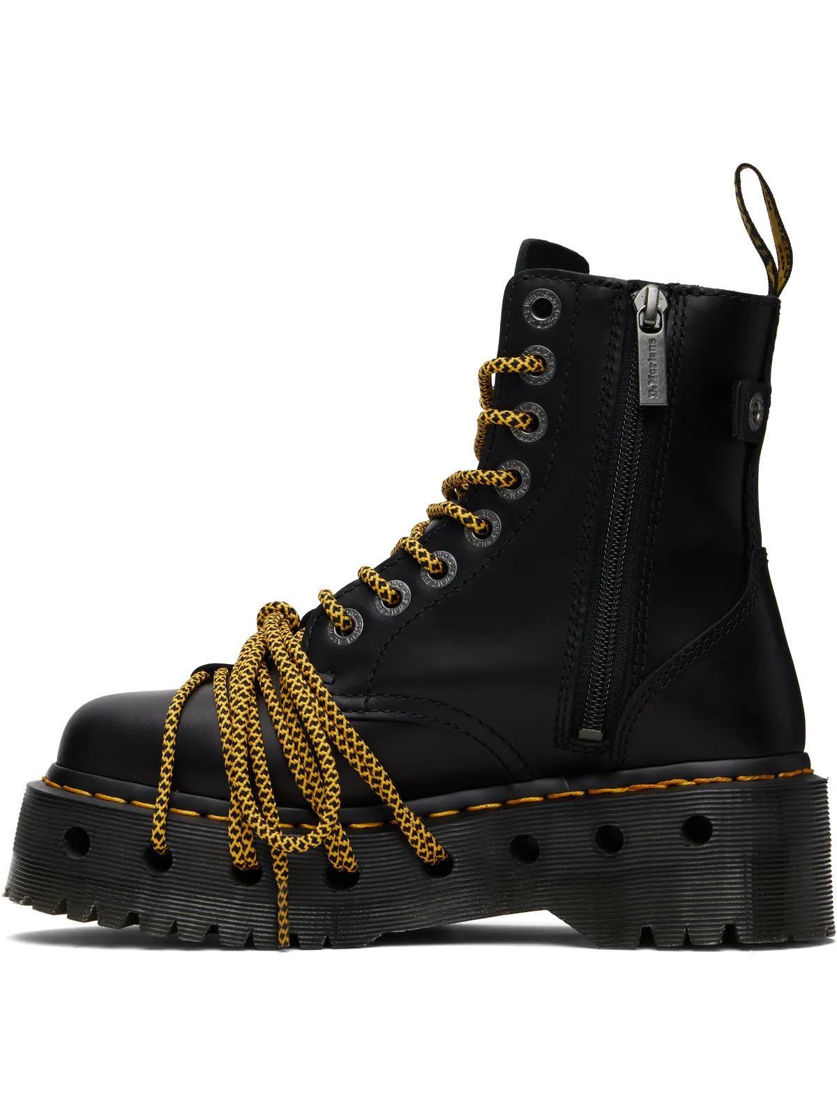 Dr. Martens Jadon XL レザー プラットフォーム ブーツ - 画像3