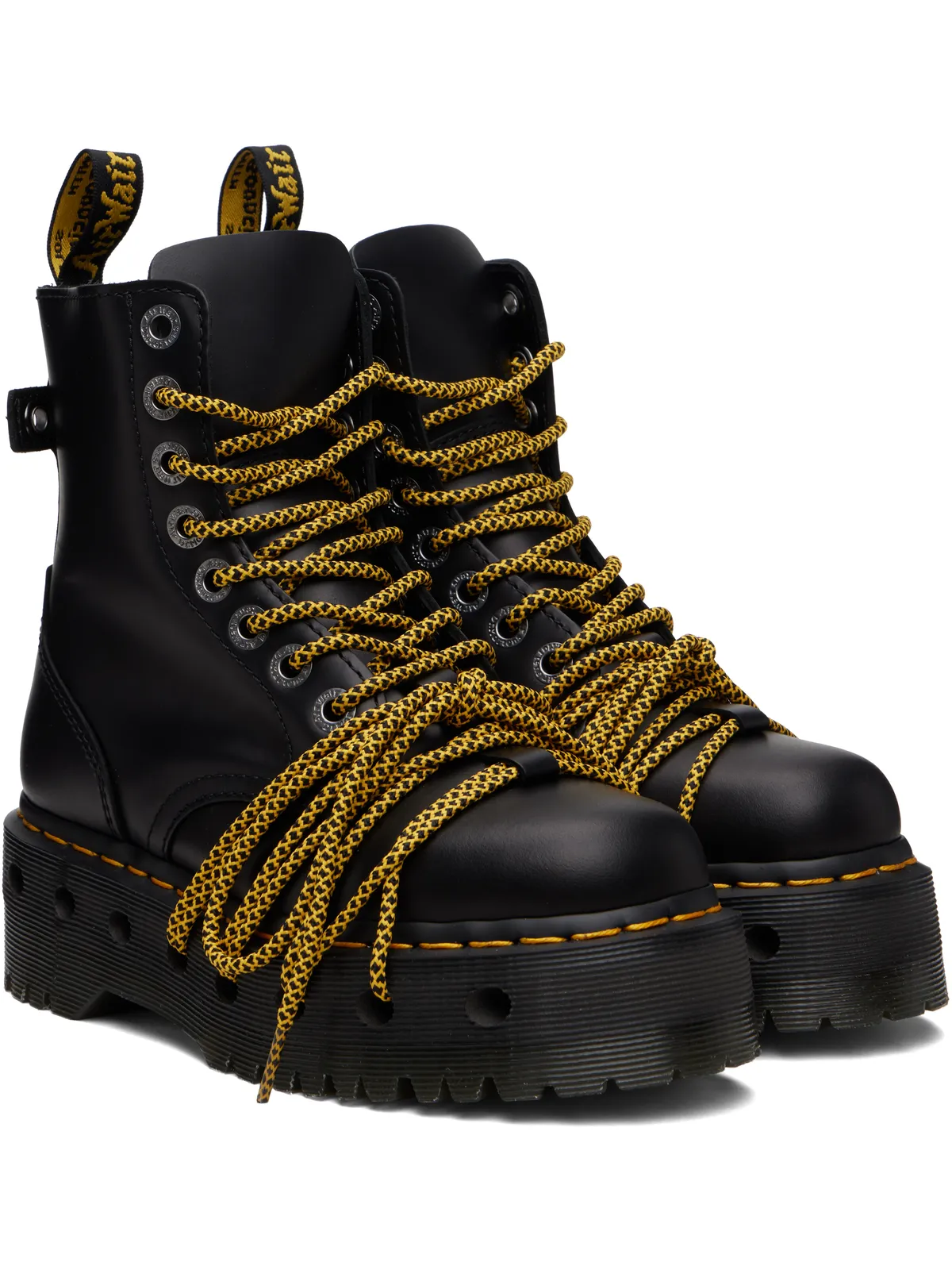 Dr. Martens Jadon XL レザー プラットフォーム ブーツ - 画像4