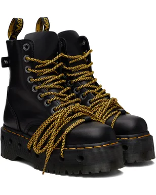 Dr. Martens Jadon XL レザー プラットフォーム ブーツ - サムネイル4