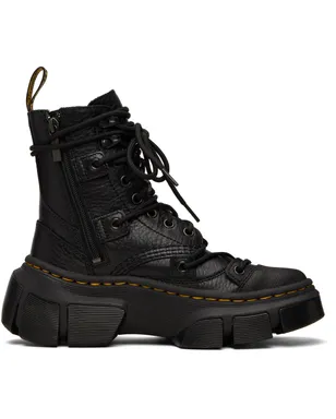 Dr. Martens DMXL 8-Eye レザー ブーツ - サムネイル1