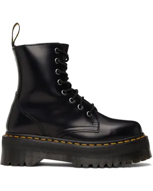 Dr. Martens Jadon スムースレザー プラットフォーム ブーツ - サムネイル1