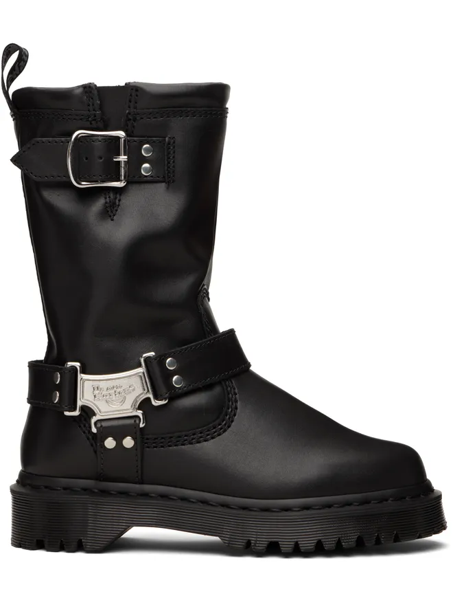 Dr. Martens Dr. Martens Anistone Hi レザー バイカーブーツの商品画像