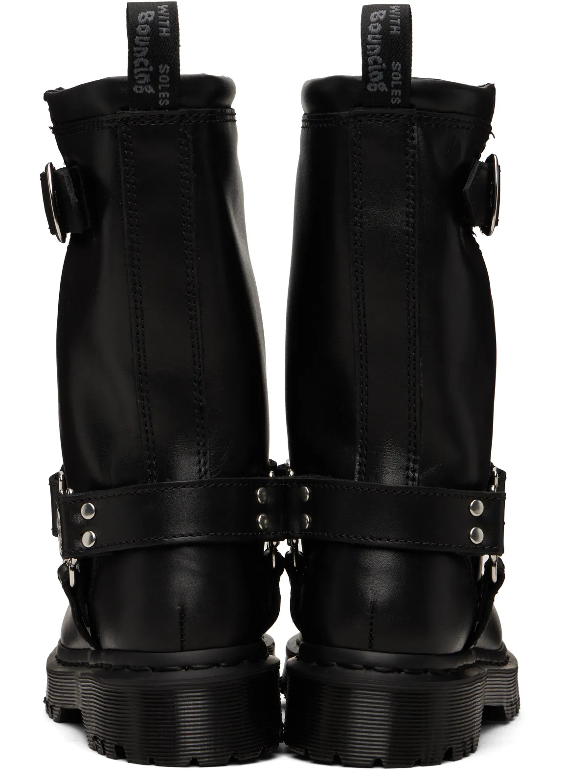 Dr. Martens Anistone Hi レザー バイカーブーツ - 画像2
