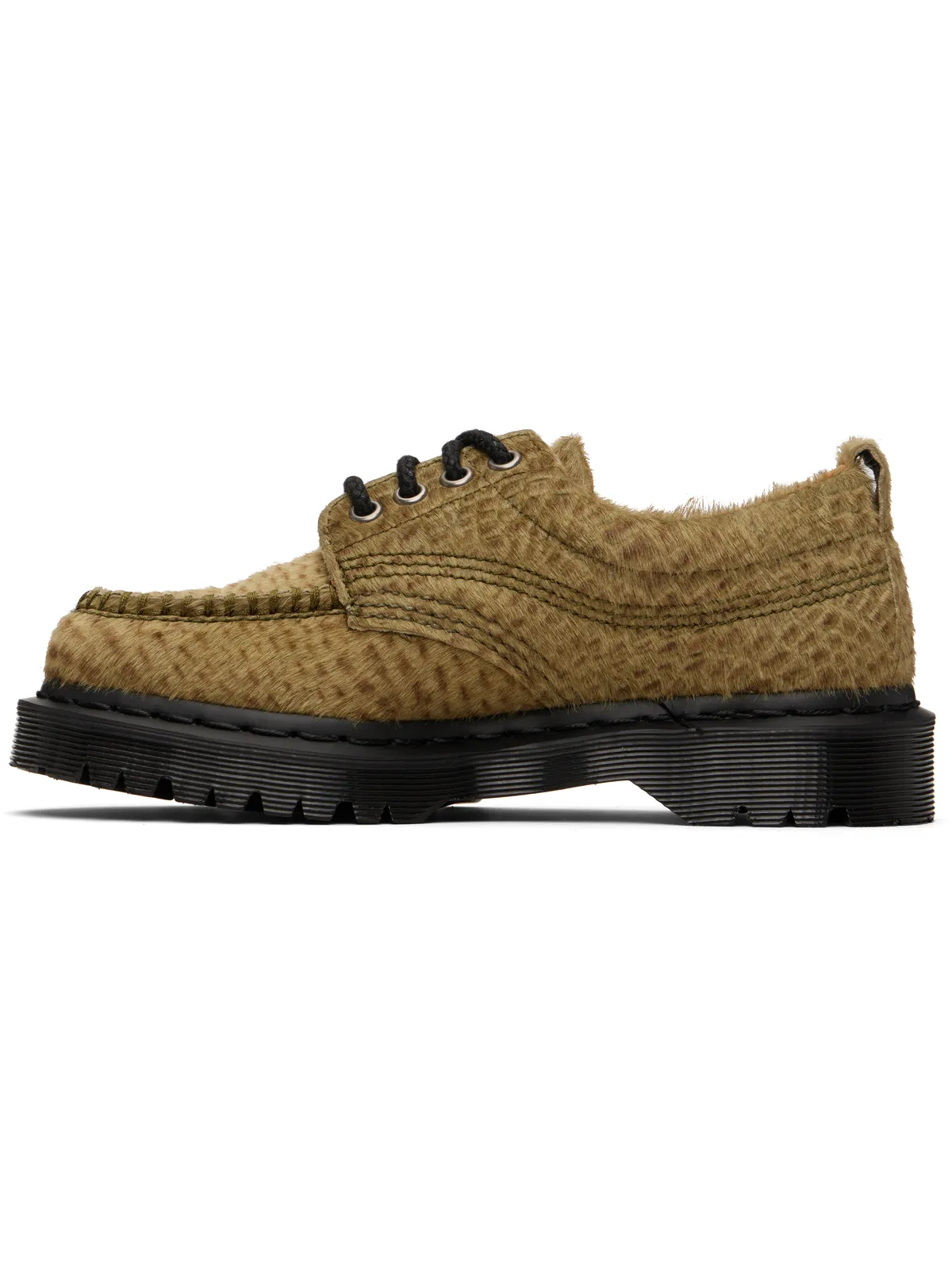 Dr. Martens Lowell ヘアオンレザー モックトゥ ダービー - 画像3