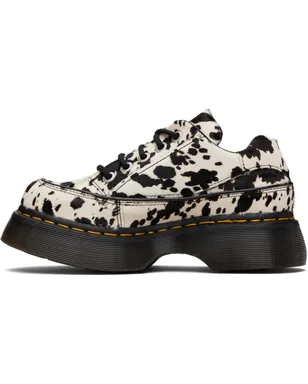 Dr. Martens Buzz 5-Eye Dalmatian Hair On Leather ダービー - サムネイル3
