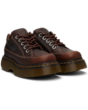 Dr. Martens Buzz 5-Eye Grizzly レザー ダービー - サムネイル4