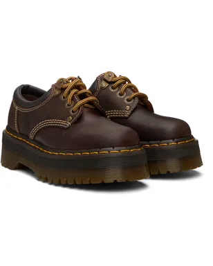 Dr. Martens 8053 Arc レザー プラットフォーム カジュアル ダービー - サムネイル4