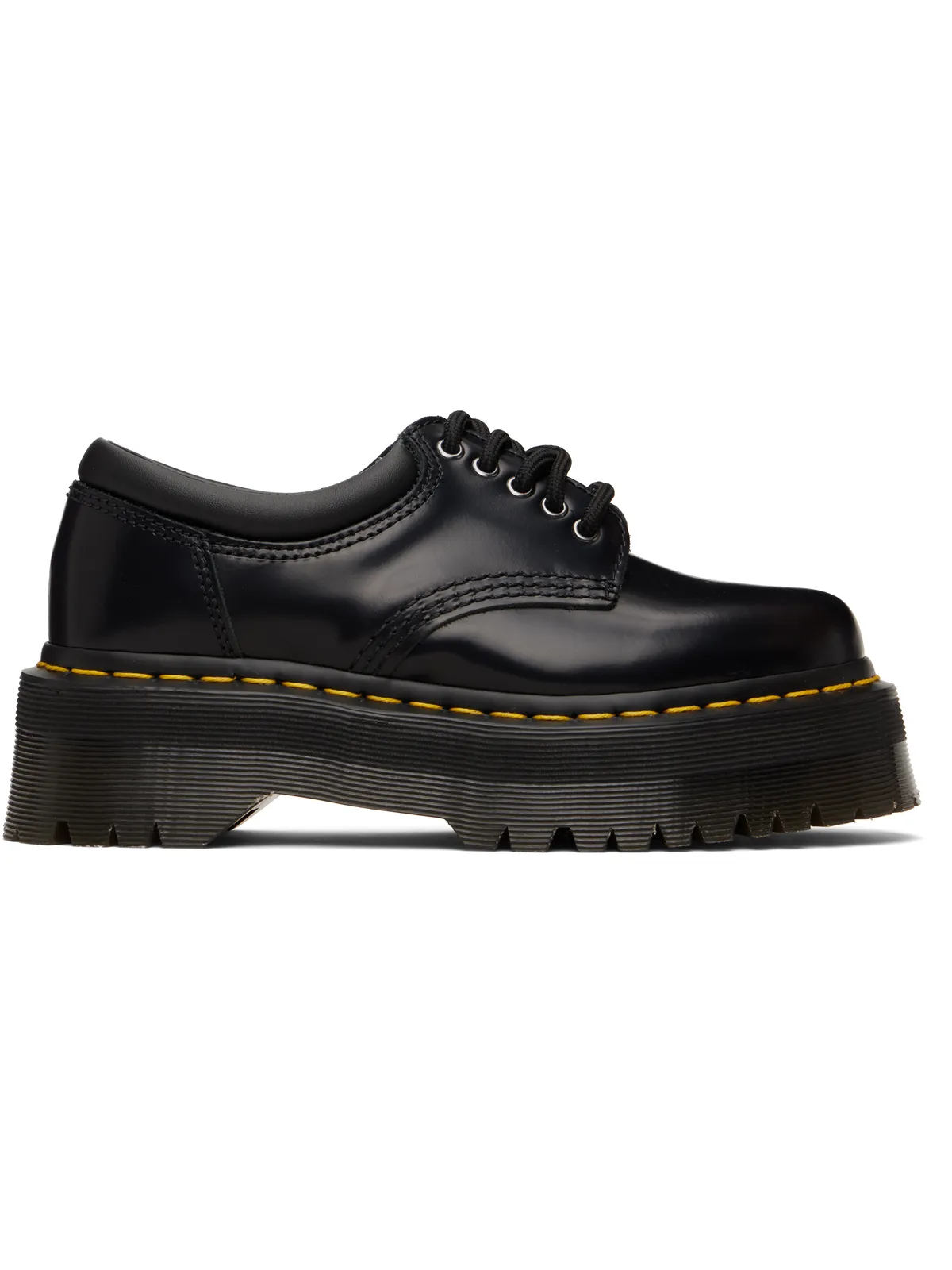 Dr. Martens 8053 Leather Platform Casual ダービー - 画像1