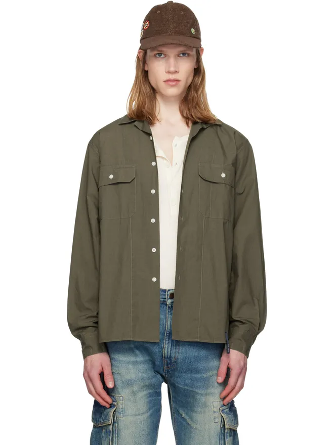SILAS SILAS Dry Cotton Safari シャツの商品画像