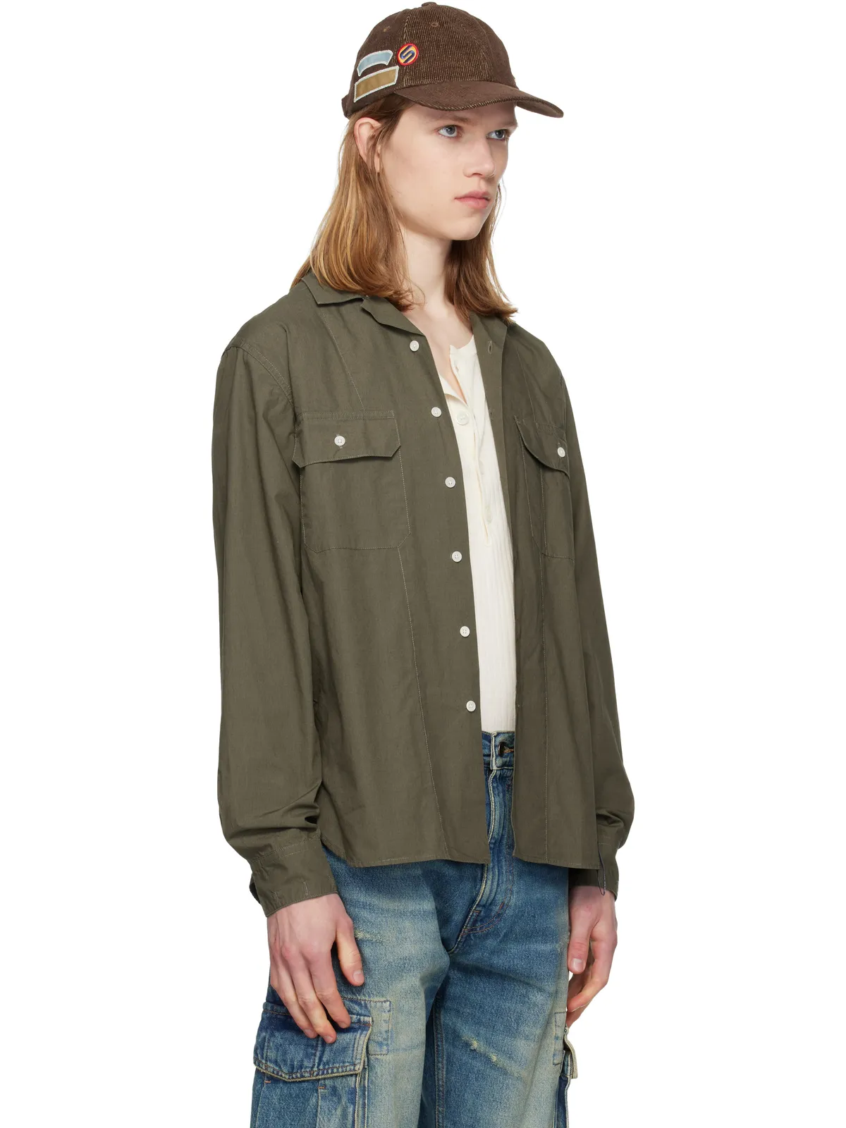 SILAS Dry Cotton Safari シャツ - 画像2
