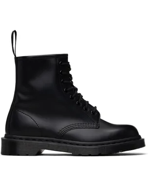 Dr. Martens 1460 Mono スムースレザー レースアップブーツ - サムネイル1