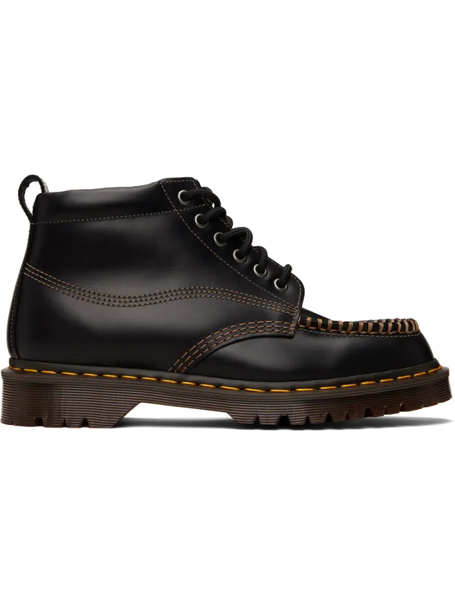 Dr. Martens Dr. Martens Lowell Chukka モックトゥ レザー アンクルブーツの商品画像