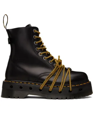 Dr. Martens Jadon XL レザー プラットフォーム ブーツ - サムネイル1