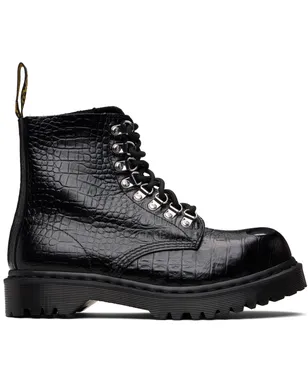 Dr. Martens 1460 Pascal Bex Steel Toe レザー ブーツ - サムネイル1