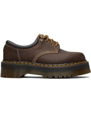 Dr. Martens 8053 Arc クレイジーホース レザー プラットフォーム カジュアル ダービー - サムネイル1