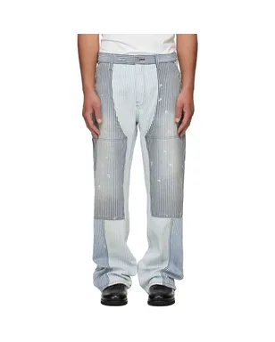 COÛT DE LA LIBERTÉ Max Hickory Stripe Union Work ジーンズ - サムネイル1