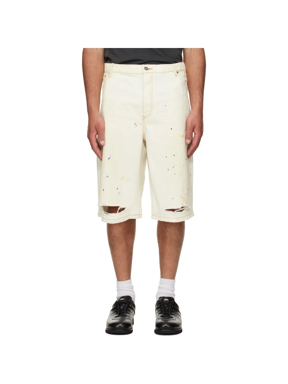 COÛT DE LA LIBERTÉ Zander Twill Baggy ショートパンツ - 画像1