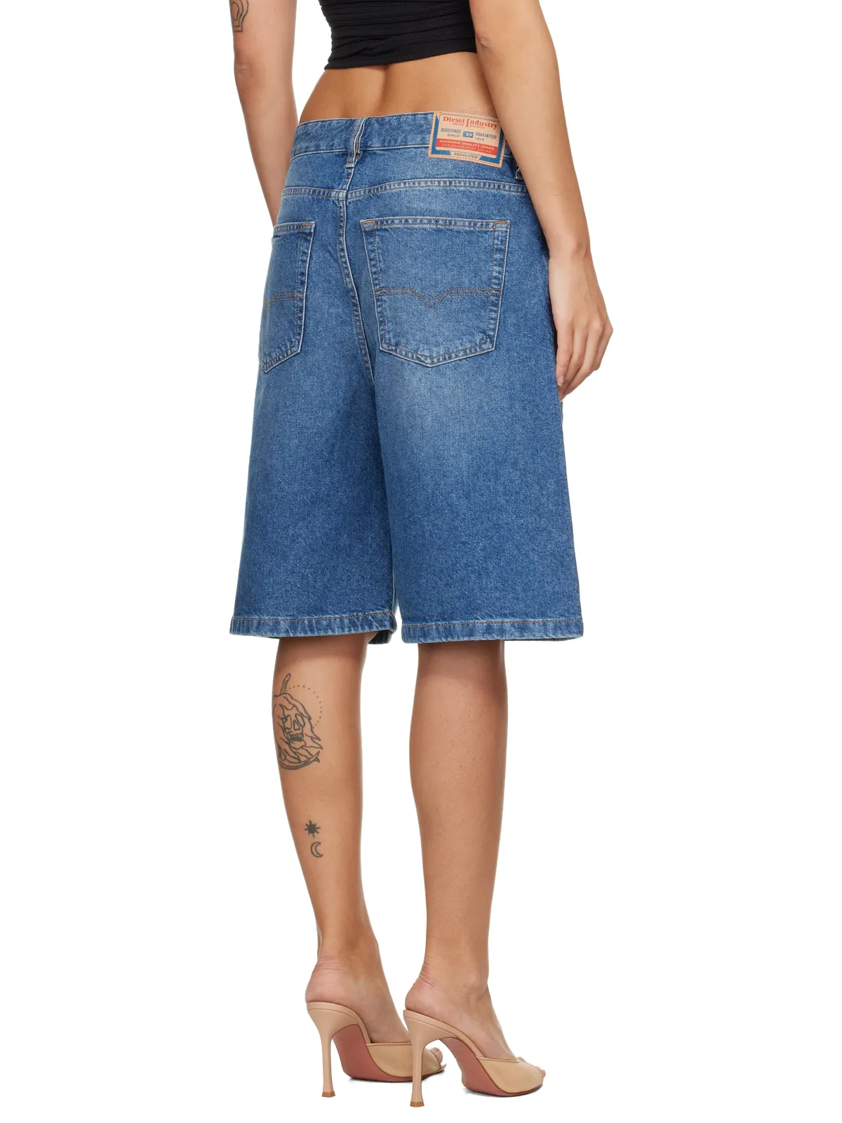 Diesel Clean-Washed デニムショートパンツ - 画像3
