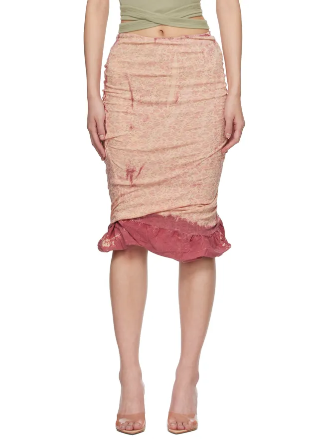 Diesel Diesel Treated Double-Layer Puffy Hem ミニスカートの商品画像
