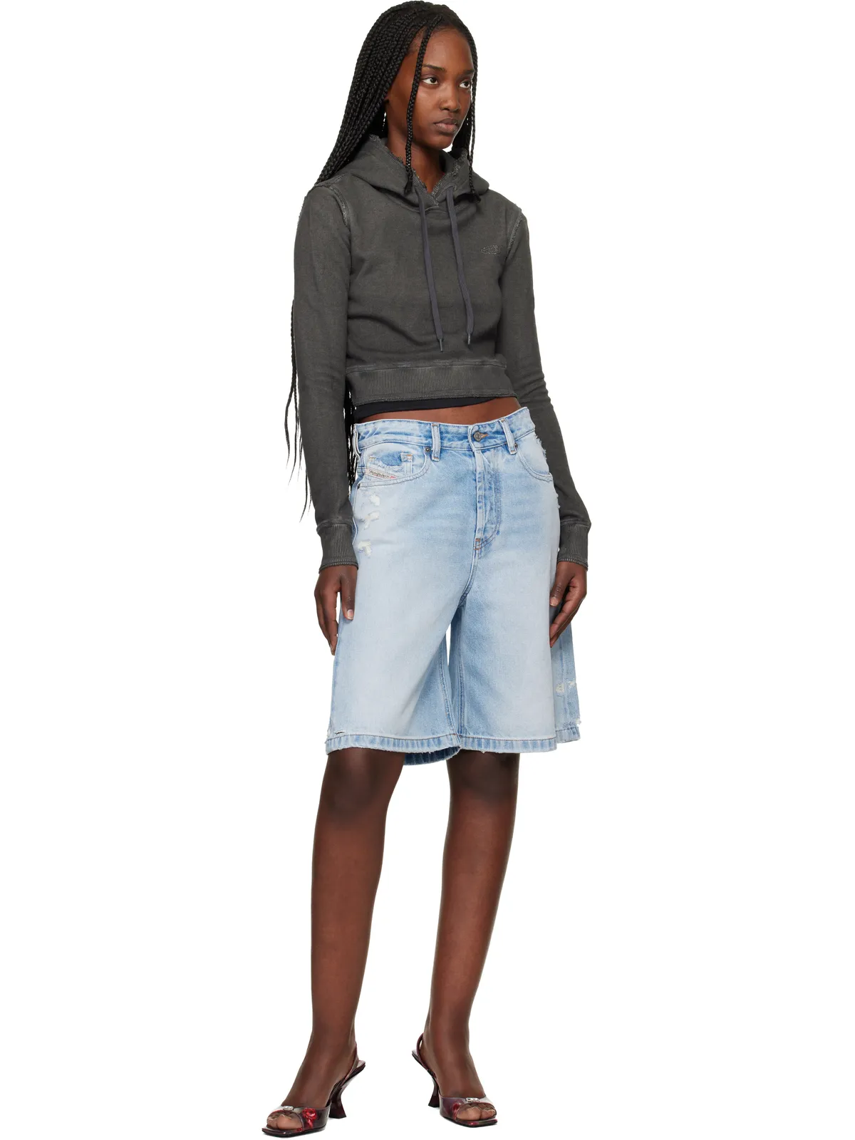 Diesel F-Slimmy-Hood-S3 フーディ - 画像4