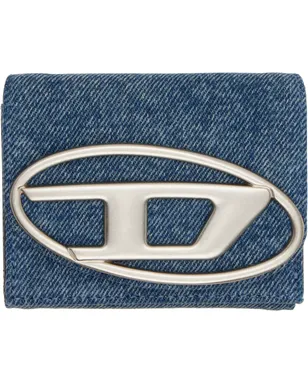 Diesel 1dr デニム 三つ折り財布 - サムネイル1