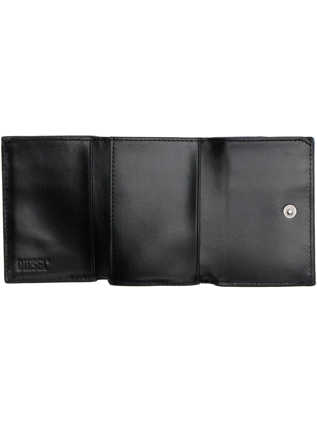 Diesel 1dr デニム 三つ折り財布 - 画像3