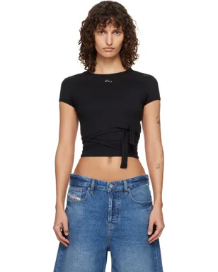 Diesel ラップアラウンド リブTシャツ - サムネイル1
