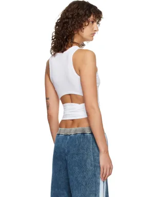 Diesel ラップアラウンド クロップド タンクトップ - サムネイル3