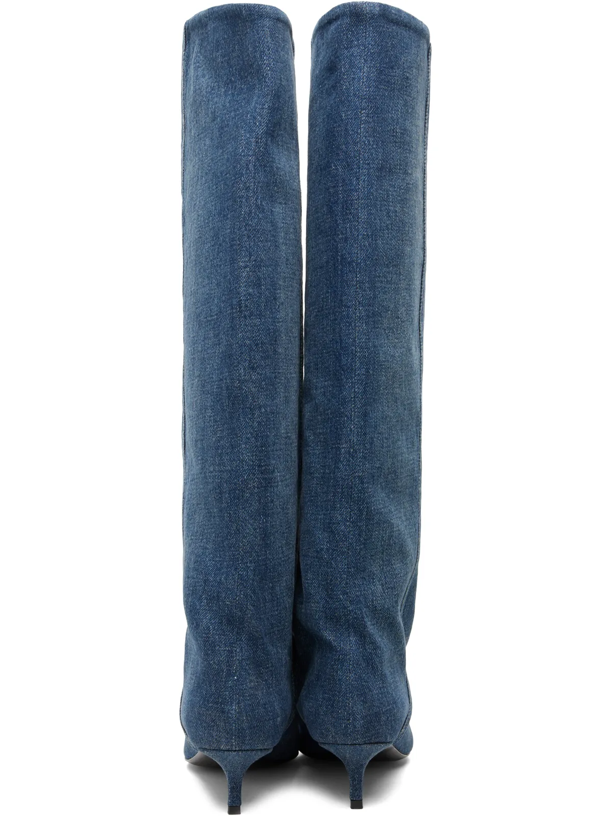 Diesel D-Venus Kb Slouchy デニム ロングブーツ - 画像2