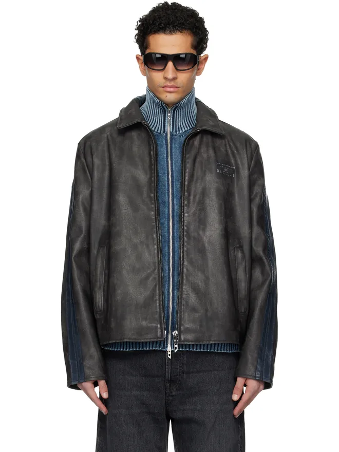 Diesel Diesel J-Hole フェイクレザー ジャケットの商品画像