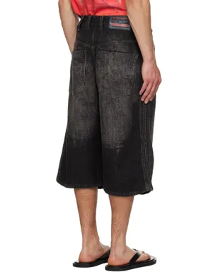 Diesel D-Enim-M-Short-S デニムショートパンツ - サムネイル3