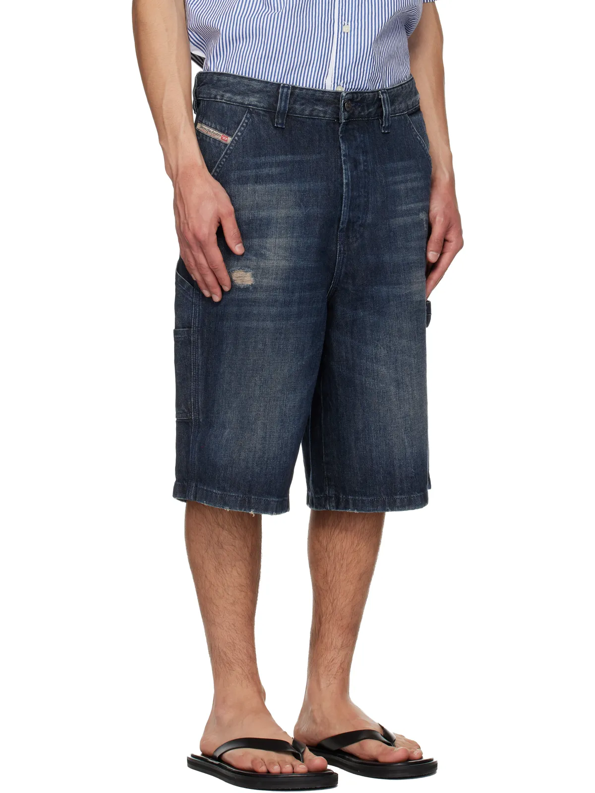 Diesel D-Livery-W-Short デニムショートパンツ - 画像2