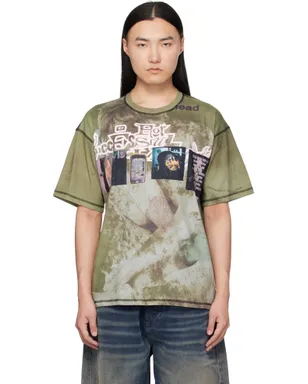 Diesel All-Over Prints & Patches Relaxed Tシャツ - サムネイル1