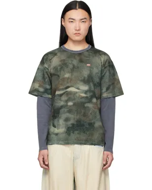 Diesel T-Mesh-Boxt-LS Tシャツ - サムネイル1