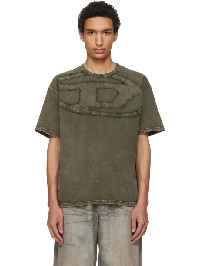 Diesel Diesel Relaxed Cotton Oval D Applique Tシャツの商品画像