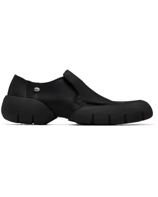 Diesel D-Mathieu-Brushed レザースニーカー - サムネイル1