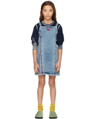 Diesel キッズ｜ Daxos Jjj デニムワンピース - サムネイル1