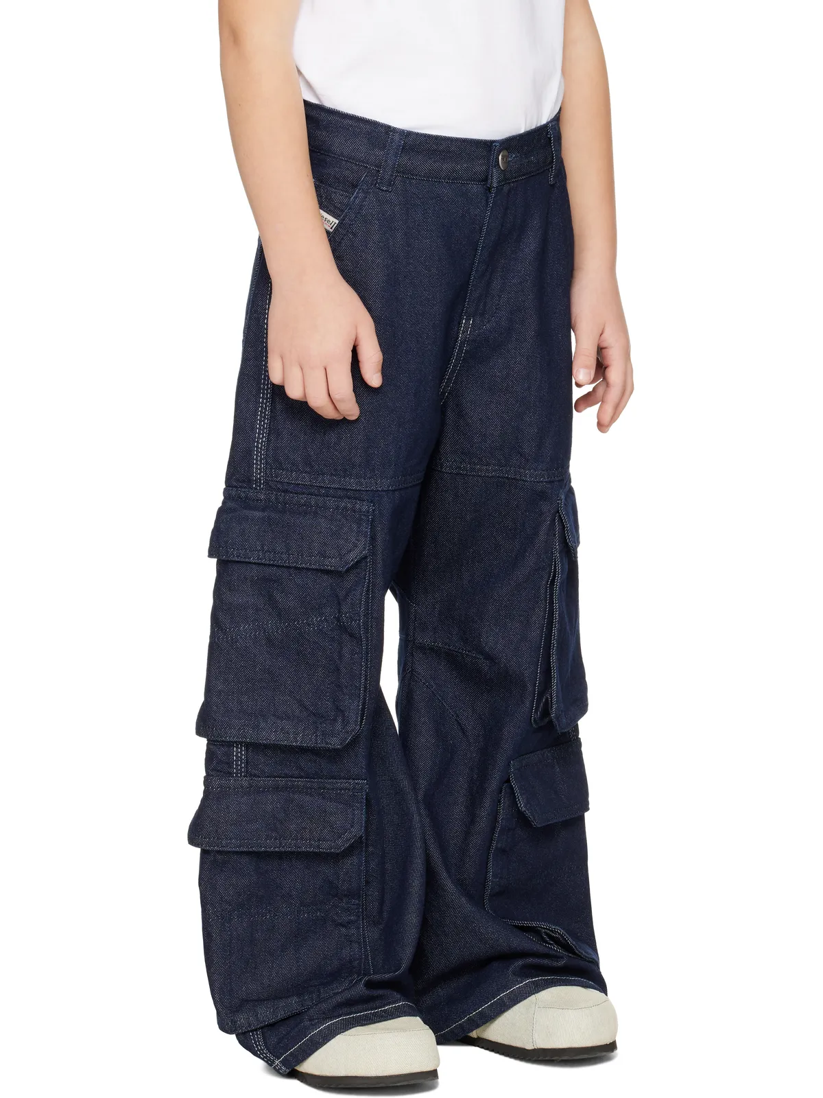 Diesel キッズ｜ D-Argjx-Cargo-S-J デニム カーゴパンツ - 画像2