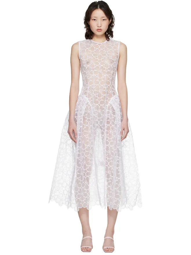 Cecilie Bahnsen Cecilie Bahnsen CBcate ミディアムワンピースの商品画像