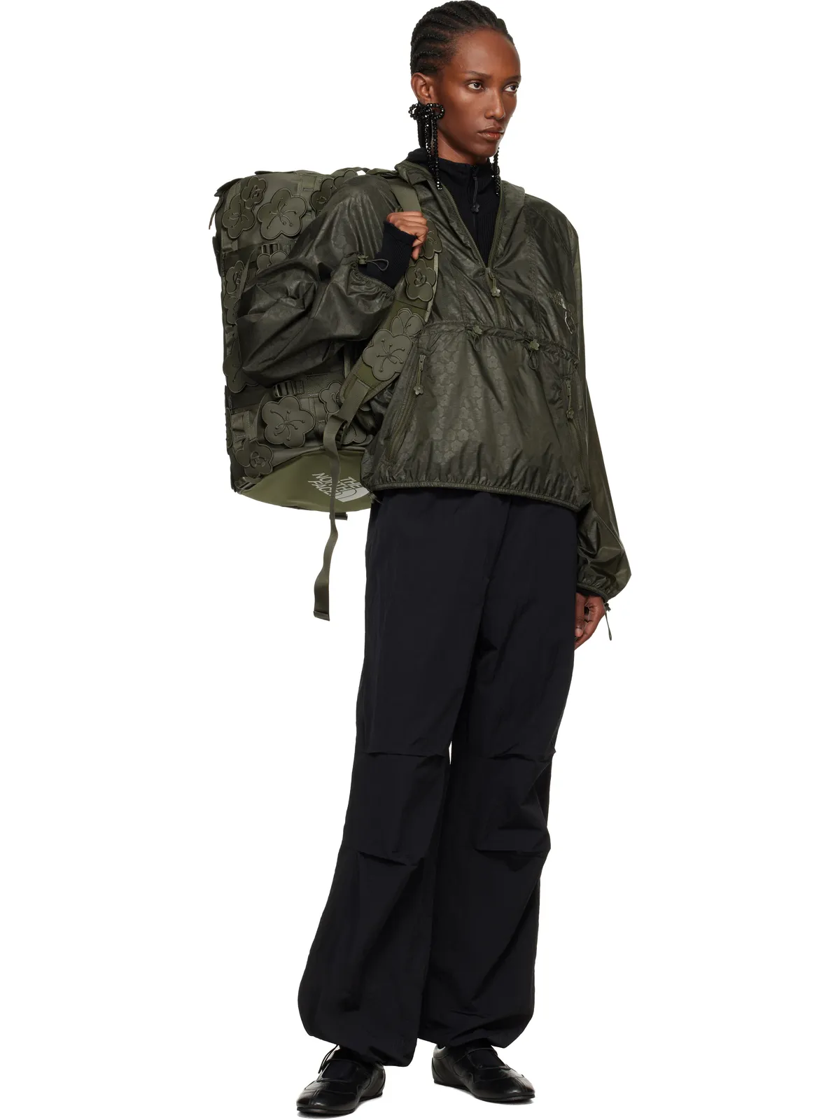 Cecilie Bahnsen The North Faceエディション Marlowe Wind プルオーバージャケット - 画像4