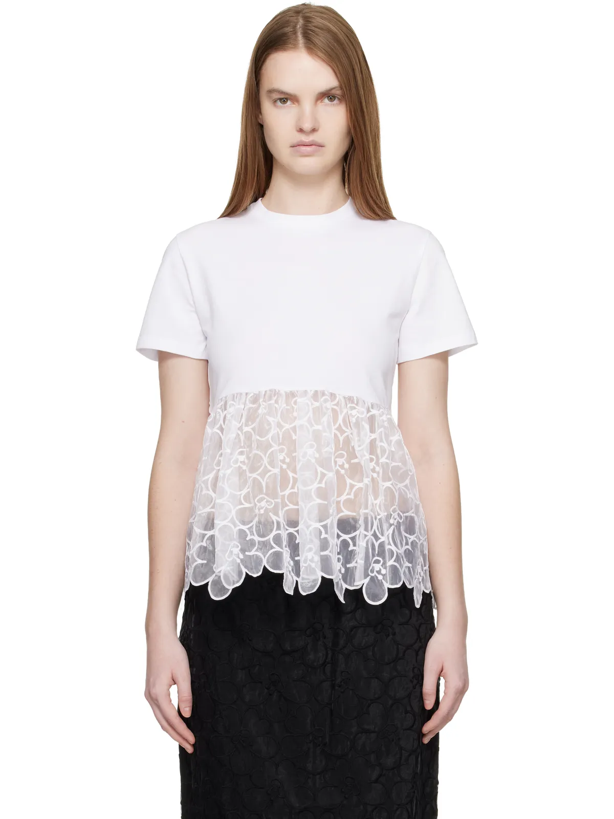 Cecilie Bahnsen CBconni Tシャツ - 画像1