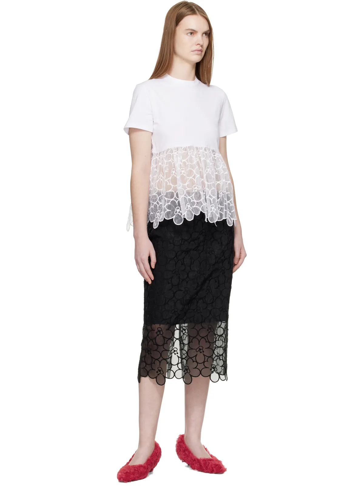 Cecilie Bahnsen CBconni Tシャツ - 画像4
