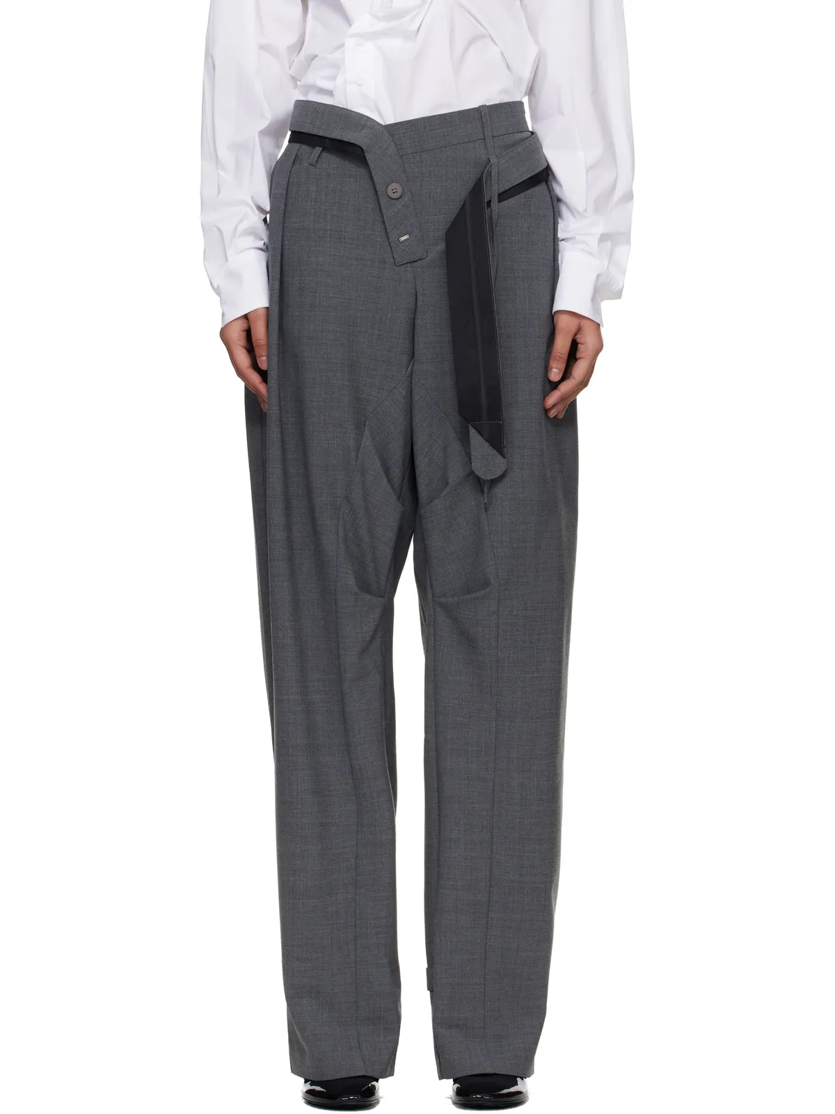Ottolinger Strapped Baggy Suit トラウザーズ - 画像1
