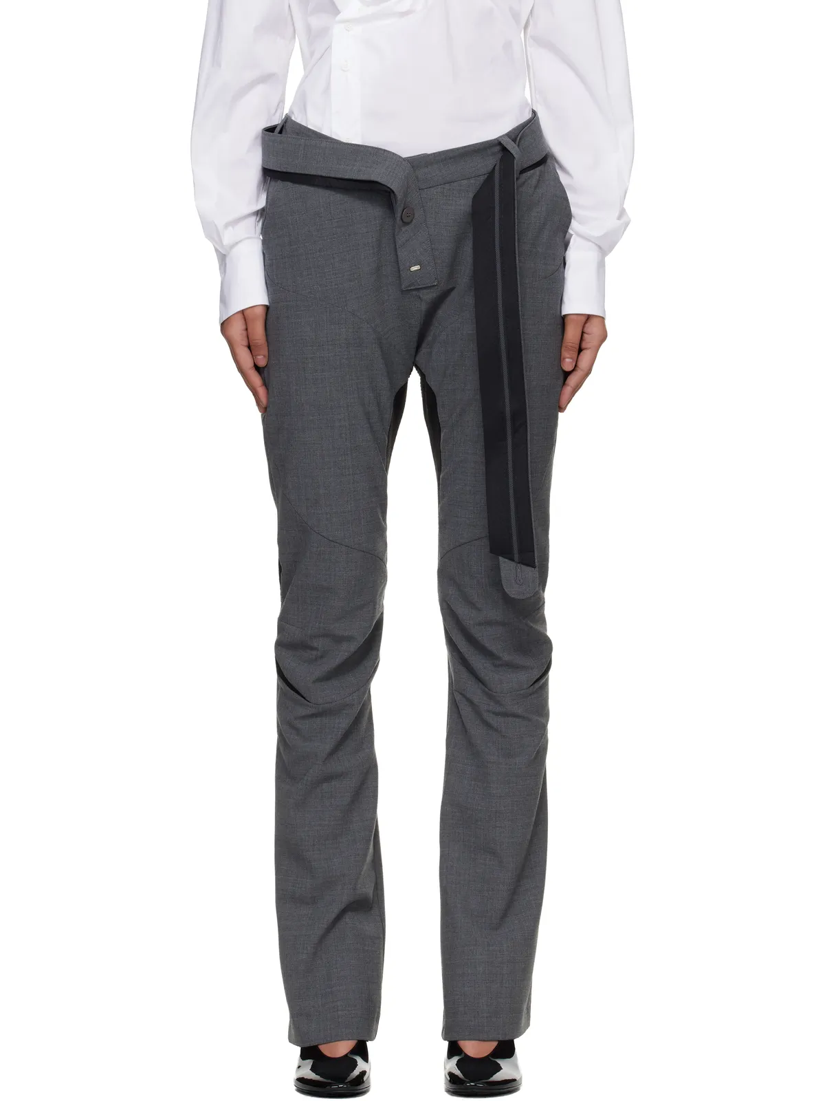 Ottolinger Slim Multiline Suit トラウザーズ - 画像1