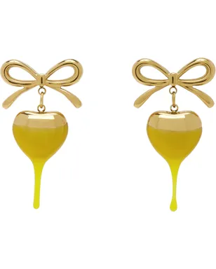 Ottolinger Dipped Bow Heart ピアス - サムネイル1