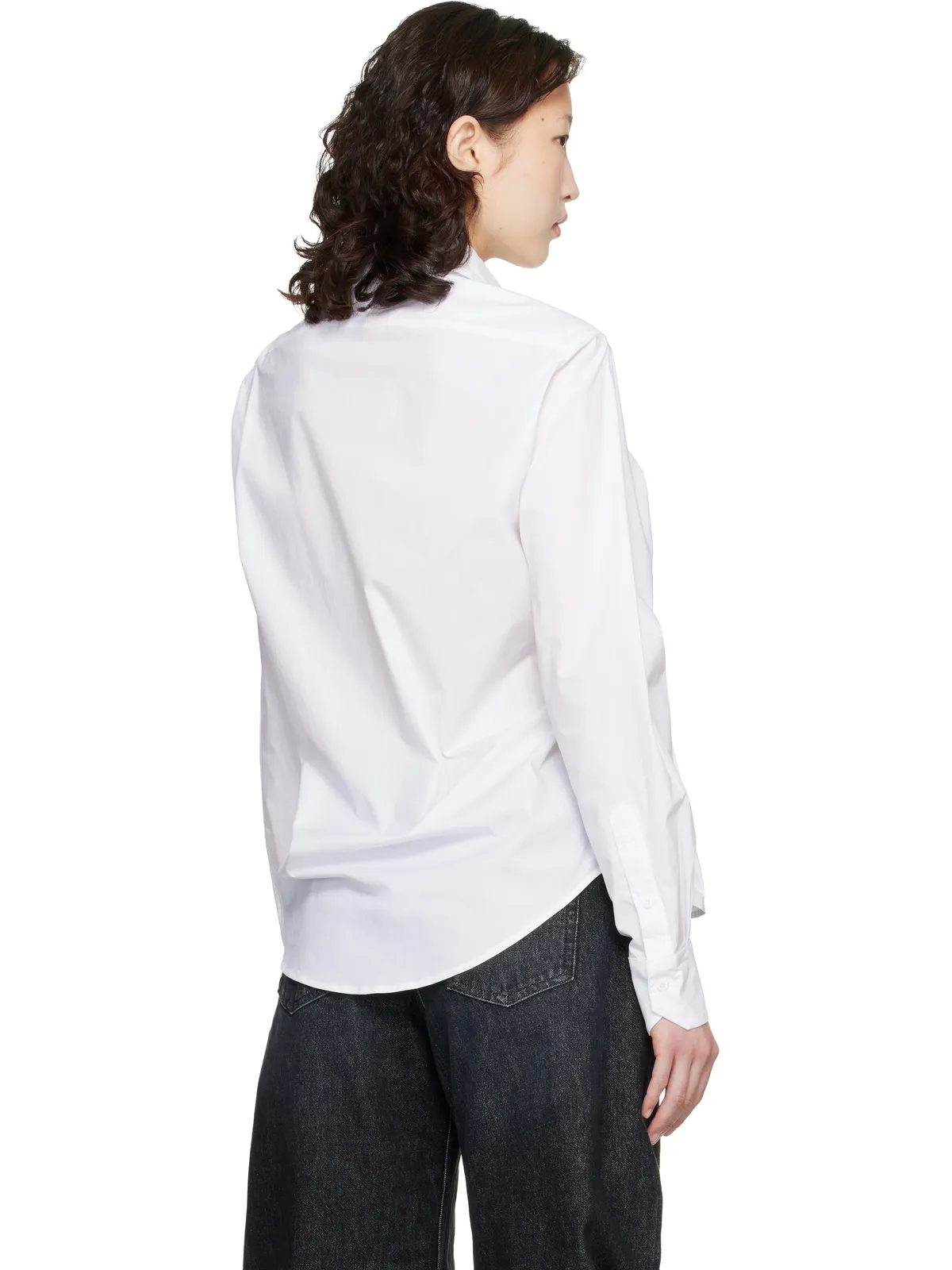 Ottolinger Twisted-Pleat テーラードシャツ - 画像3