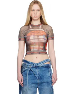 Ottolinger メッシュ Tシャツ - サムネイル1